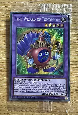 Time Wizard Of Tomorrow - DLCS-EN147 - Secret Rare - YuGiOh - Sealed • £4.03