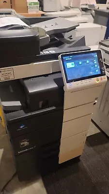 Used Konica Minolta Bizhub C458 Color Copier Printer Scanner • $300