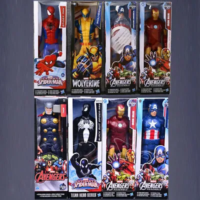 12  Marvel Avengers Iron-man Spiderman Action Figures Super Hero Toys Kids Gifts • £11.10