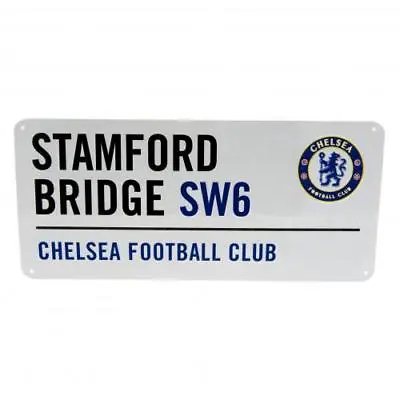 Chelsea FC Official Football Gift Street Sign Metal Door Sign Christmas Birthday • £8.45