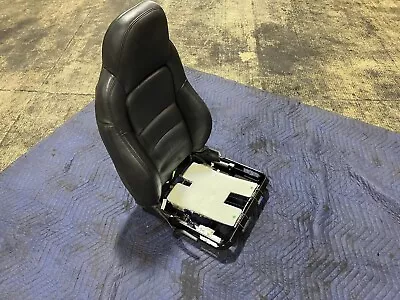 2005-2013 C6 Corvette Upper Seat Leather Passenger Black #006 • $170