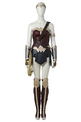 $321.99 • Buy Batman Justice Wonder Woman Diana Purin Uniform Cosplay Costume Halloween