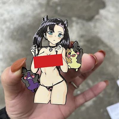 Anime Figure Pokémon Marnie/Morpeko Enamel Pin Metal Badge Limited Edition -3.4  • $39