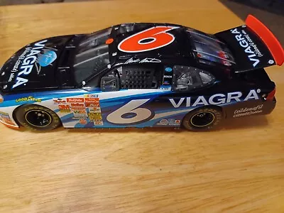 Autographed Mark Martin #6 Viagra 2002 Owners TeamCaliber 1/24 NASCAR Diecast • $15