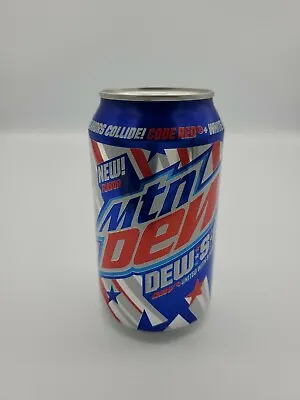 2017 NEW! FLAVOR Mountain Dew DEW*S*A Mtn Dew Code Red White Out Voltage Dew Can • $12.99