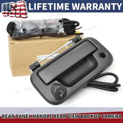 Rear View Backup Camera & Tailgate Handle Set For Ford F150/F250/F350/F450 04-16 • $33.99