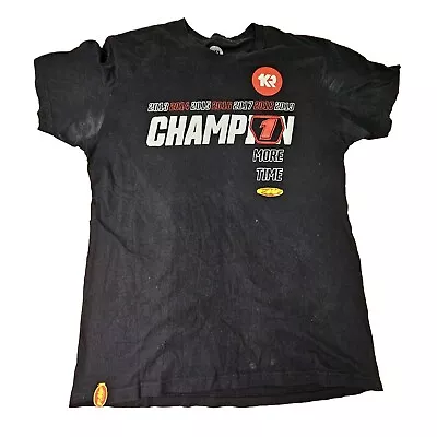 Stains* FMF So Calif Kailub Russell Racing Champion Adult T-Shirt Large Black N7 • $12.99