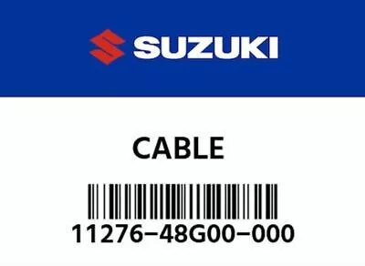 New Oem Genuine Suzuki Boulevard M109 Vzr1800 Exhaust Valve No.1 Cable  • $29.95