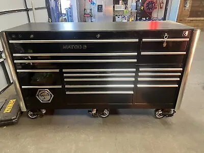 Matco 6s 3 Bay Toolbox Professional Series Black With Power  Key Tool Snap On • $5800