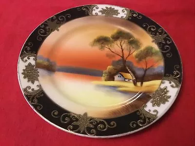 Vintage 1907 Noritake Morimura Hand Painted Gold Plate 24k Gold Japan. • $20