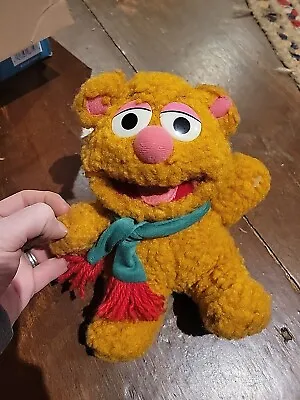 The Muppets Baby Fozzie Bear Christmas Plush 8 Inch 1987 Vintage Winter • $9.99