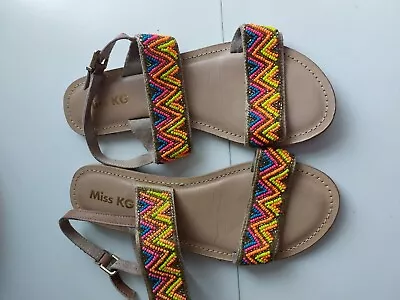 Miss KG Beaded Sandals Size 7 (40) • £6