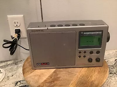 C. Crane CCRadio2 Enhanced Portable AM FM Weather 2-Meter Ham WX Receiver Radio • $42