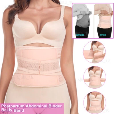 £8.79 • Buy PostPartum Band After Pregnancy Shaper Back Support C-Section Belly Wrap Binder