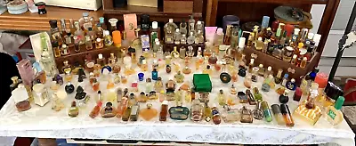 Collectable Estate  Vintage Mini Perfume Bottles Lot Of 200 + • $299.99