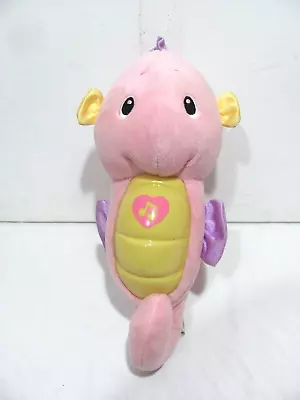 Fisher-Price Soothe & Glow Seahorse 25cm Pink Plush Musical Light-Up Toy 2012 • $32