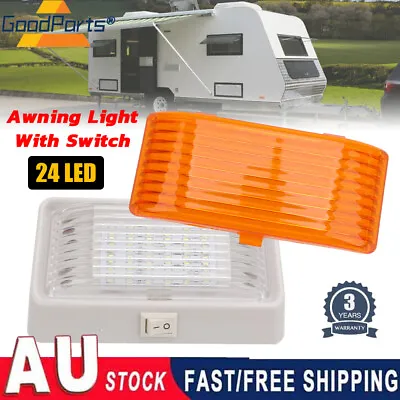 24 LED Exterior Awning Light RV For Caravan Annexe Jayco Eagle Swan Camper • $28