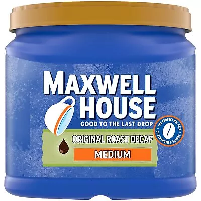 Maxwell House The Original Decaf Medium Roast Ground Coffee (29.3 Oz Canister) • $14.50