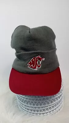 Washington State Cougar's Beanie/Brimmed Hat/One Size • $271.45