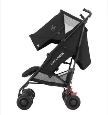 Nib Mcclaren Techno Xt Stroller Black Never Opened • $333