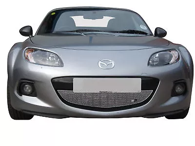 Zunsport Compatible With Mazda MX5 Mk3.75 - Front Grill - Silver Finish (2013 - • $175.20