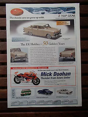 Trax Brochure 4th Edition 2011 Ek Holden Premier Mick Doohan Eh Hr Gmh • $19.90