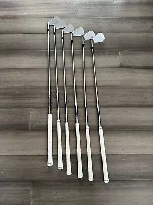 Callaway X-Forged 2007 Iron Set Steel Shaft Rifle 6.0 Stiff Flex 5-6-7-8-9-P • $100