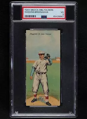 1911 Mecca Double Folders T201 Roger Bresnahan Miller Huggins PSA 3 HOF • $231.10