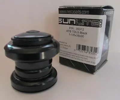 Headset BMX / ATB 1 1/8 Steel Or Alloy Threadless Headset - Sunlite • $12.98