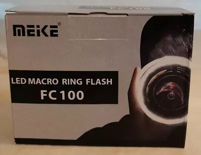 Mieke Led Macro Ring Flash FC100 New In Opened Box • $22.99