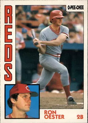 1984 O-Pee-Chee Baseball Card #99 Ron Oester • $1.69