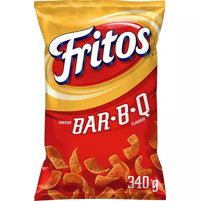 4 Bags FRITOS BAR-B-Q BBQ Corn Chips LARGE Size 340g / 12 Oz Each Free Shipping • $44