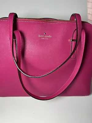 Kate Spade Hot Pink Domed Purse - Used Once • $89