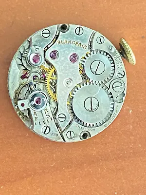 Vintage Ladies 17.40mm Blancpain Wrist Watch Movement Not Running Good Balance • $100