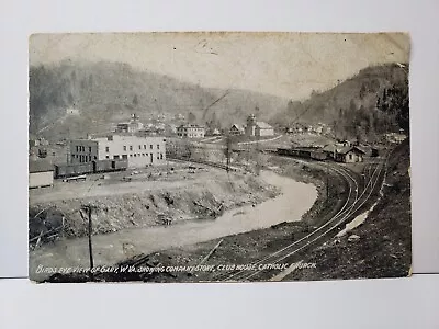 Gary W VA | West Virginia Coal Town Company Store Vintage Postcard RPPC  • $14.90