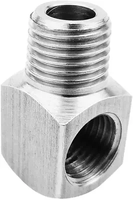 Stainless Steel Cast Pipe Fittings 90 Degree Barstock Street Elbow 1/4  NPT Male • $11.83