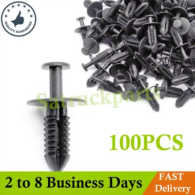 100 Pcs 1249900492 Fender Liner Rivet Push Type Clip Retainer For Mercedes Benz  • $2.99