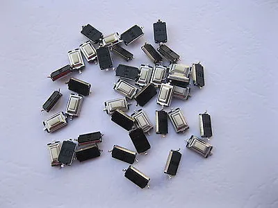 100 Pcs Momentary Tact SMD Tactile Pushbutton Micro Switch 2 Pin 3x6x2.5mm New • $7.31