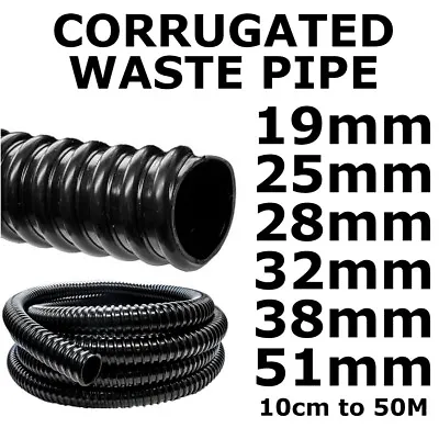 Waste Water Pipe Flexible Water Convoluted Hose - Caravan Motorhome • £169.40