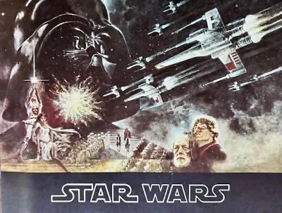 Vintage Star Wars Movie Souvenir Theater Program From 1977 • $39.95