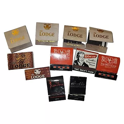 Collectible Matchbook/Box Lot Of 11 Dallas Texas Gentlemen's Clubs Clubhouse... • $20