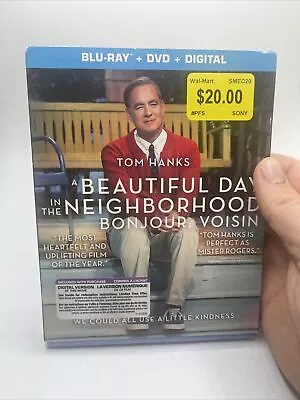 A Beautiful Day In The Neighborhood (Blu-Ray DVD)- Tom Hanks Mr. Rogers W Slip • $10.35