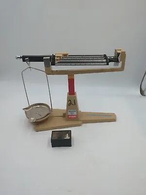 Vintage OHAUS GRAM CENT-O-GRAM Model 311 Four Beam Balance Scale- 10 • $39.88