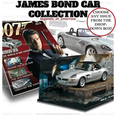 Official Eaglemoss 007 James Bond Car Collection - New - Choose Any Issue! • $43.52