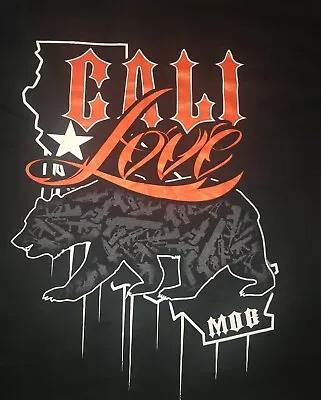 MOB Inc  Brand “Cali Love”  Short Sleeve Graphic T Shirt Men Over Sized Size 3X • $23.95