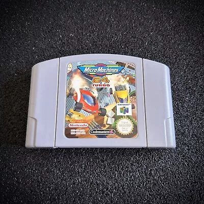 Micro Machines 64 Turbo For Nintendo 64 PAL Tested & Working • $29.99