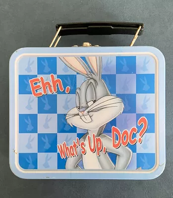 Bugs Bunny Mini Lunch Box Latch Handle Storage Food Snack Container Read See Pic • $9.57