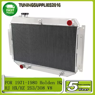 3Row Aluminum Radiator For HOLDEN HQ HJ HX HZ V8 Kingswood 253 & 308 AT/MT • $209