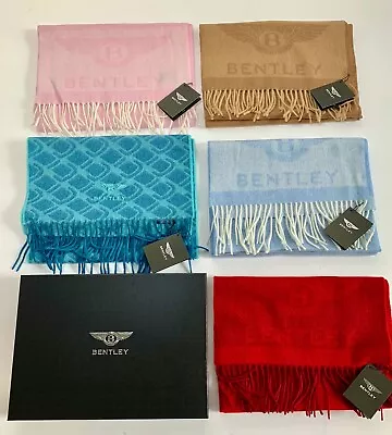 £49.99 • Buy Bentley Motors Pure Cashmere Scarves Scarf