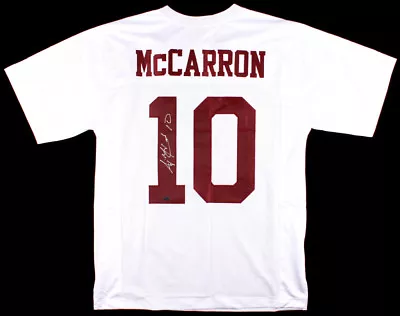 A J McCarron Signed Alabama Crimson Tide Jersey (GTSM Holo) Bills #1 Quarterback • $127.96